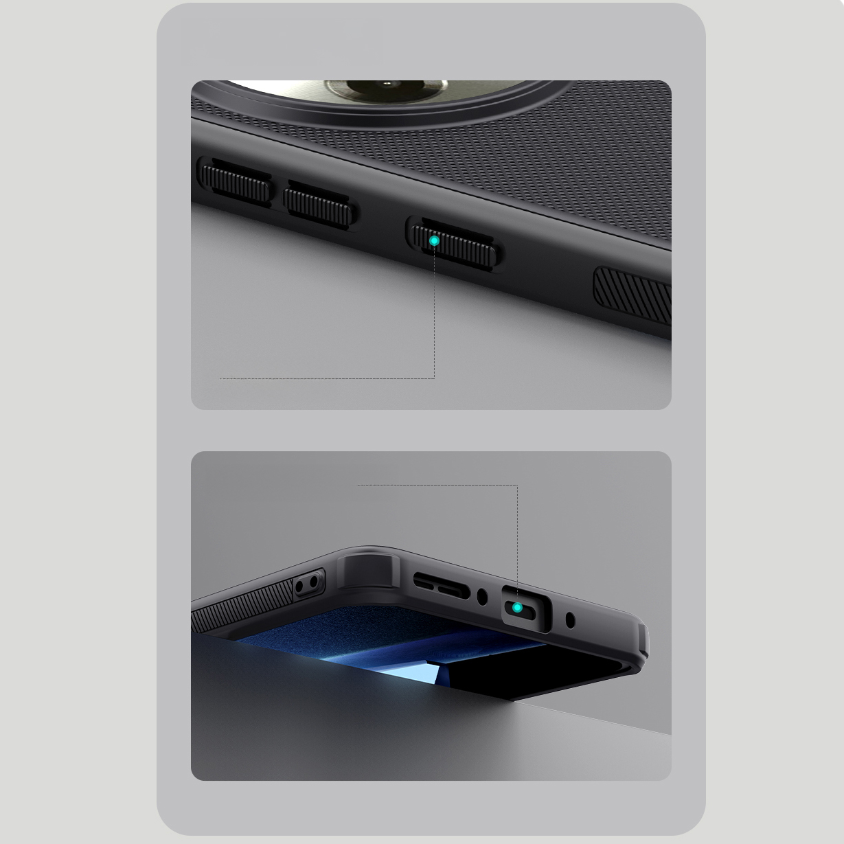 Etui Nillkin Frosted Shield Pro MagSafe do OnePlus 13R, czarne